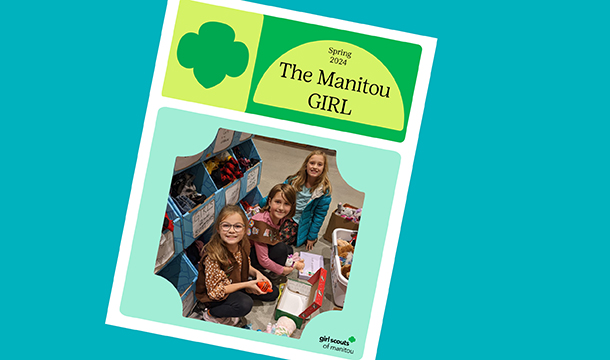 image featuring a cover of the manitou girl magazine