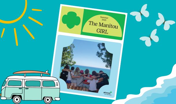 image featuring a cover of the manitou girl magazine